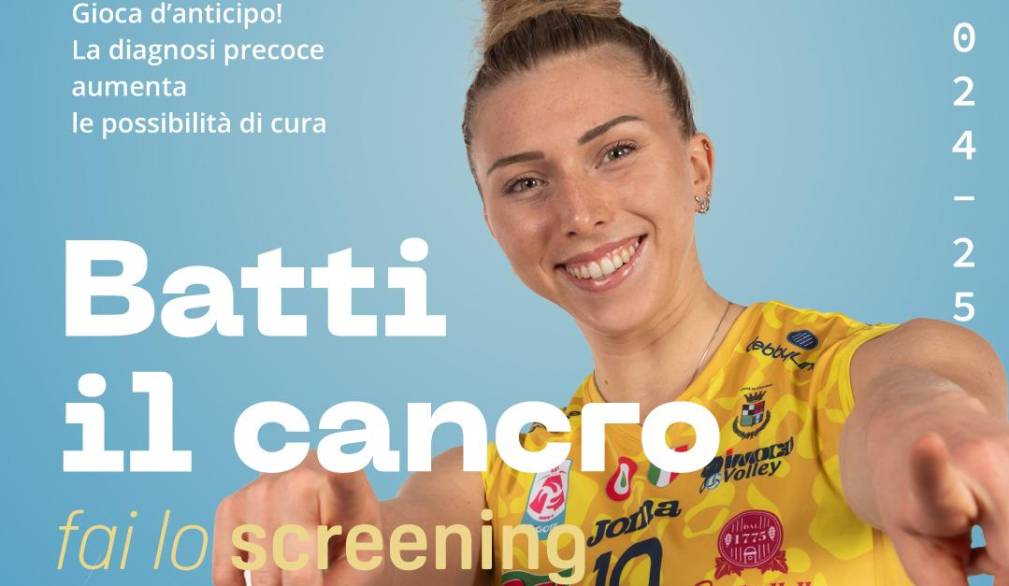 L’Imoco volley a fianco dell’Ulss 2 per promuovere gli screening