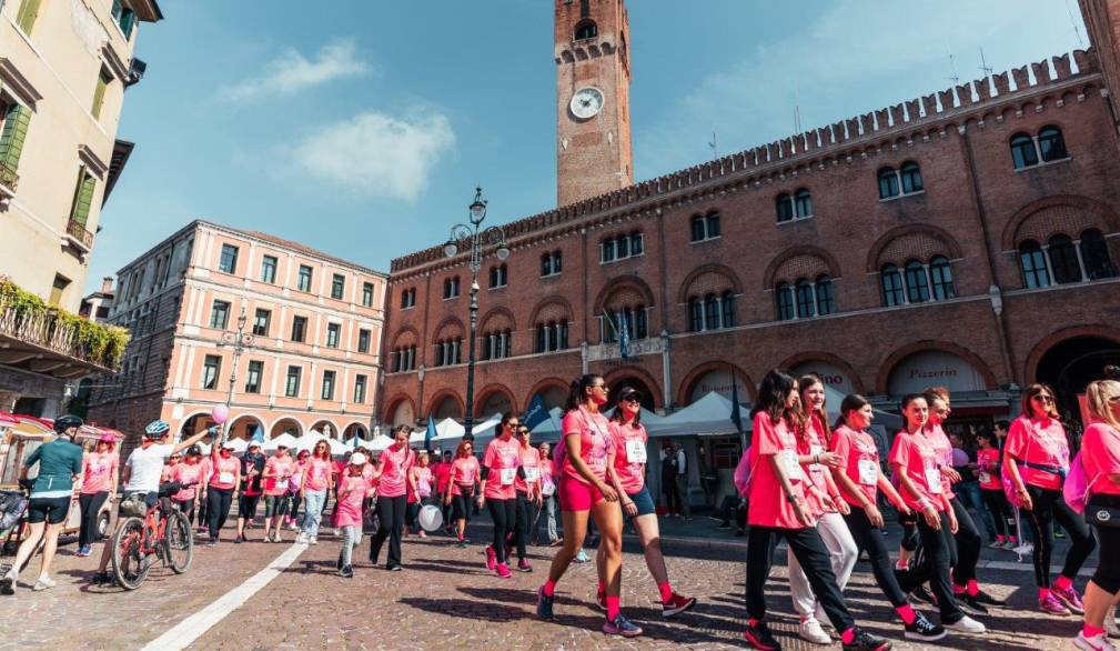 Treviso in rosa: oltre 10 mila donne “invadono” la città