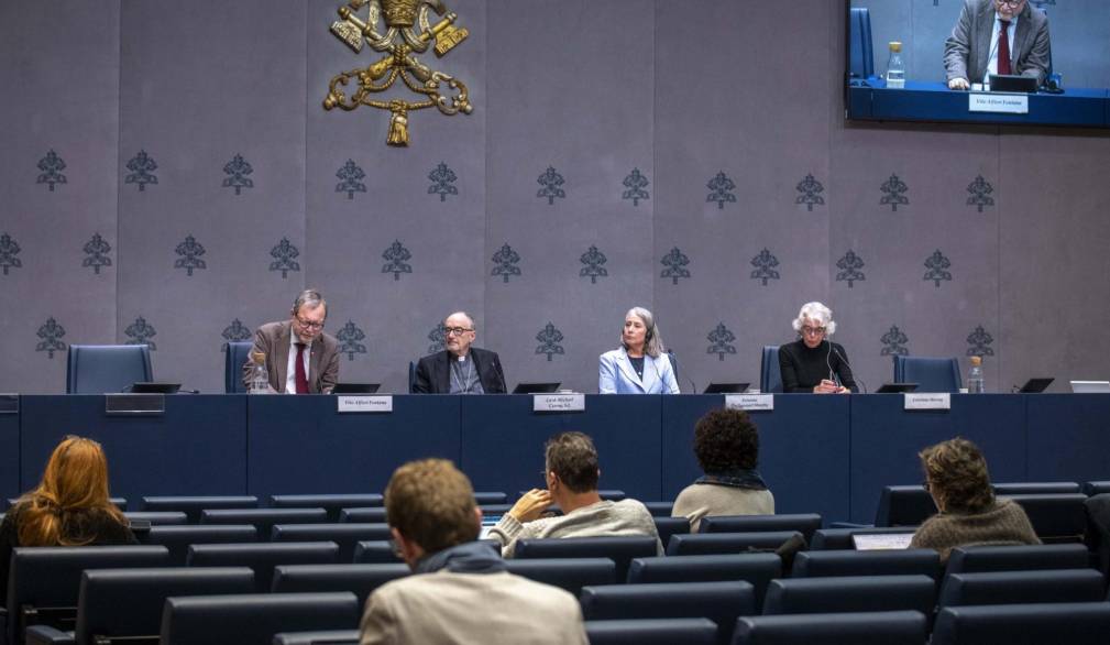 Presentazione del Messaggio di papa Francesco per la Giornata mondiale della pace, in Vaticano