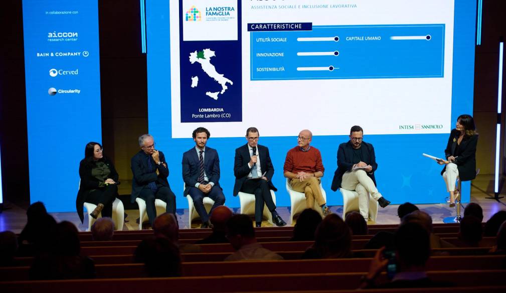 La Nostra Famiglia tra le 10 imprese del Terzo settore premiate da Intesa Sanpaolo