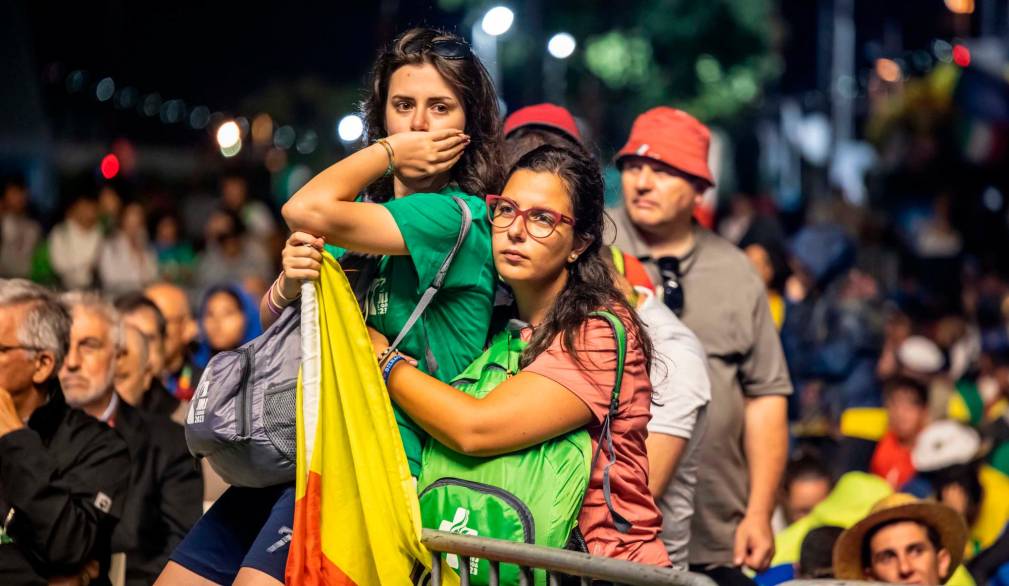 Gmg, giovani partecipanti alla festa degli italiani (foto Sir/Siciliani Gennari)