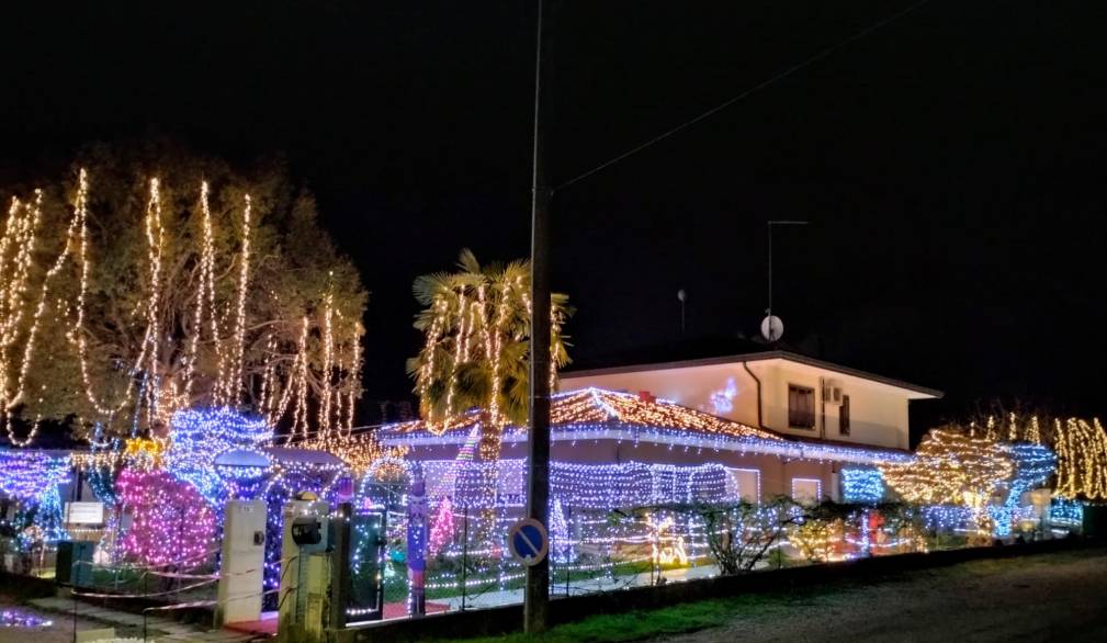 A Cappelletta di Noale le luci di Natale sono di casa