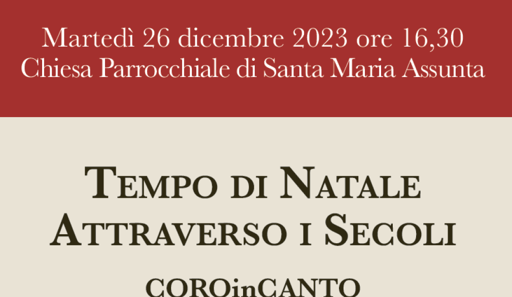 “Tempo di Natale” alla chiesa di Zero Branco