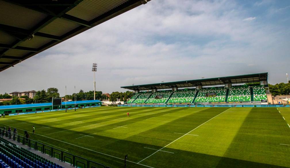 Stadio di Monigo, foto dal sito della Benetton Rugby