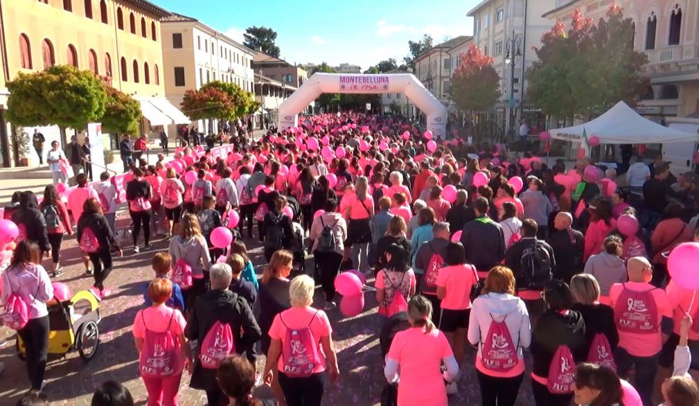 Montebelluna in rosa, camminare per la Lilt