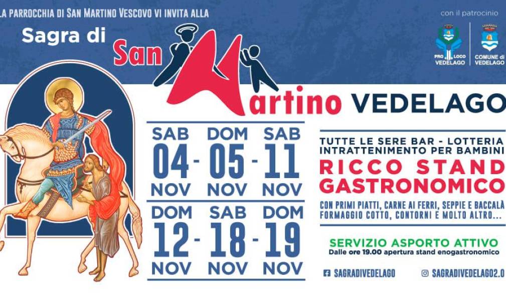 Vedelago: festeggiamenti per san Martino