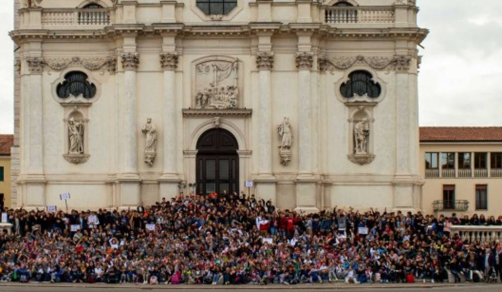 Istituto canossiano di Treviso in pellegrinaggio a Monte Berico