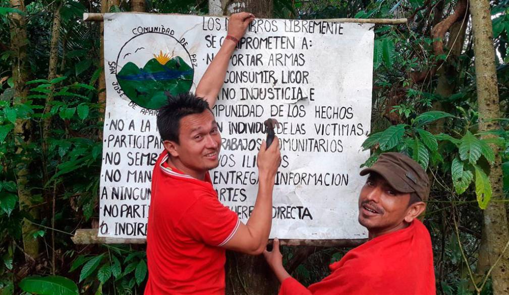 Dalla Colombia, un segno di speranza nonviolento