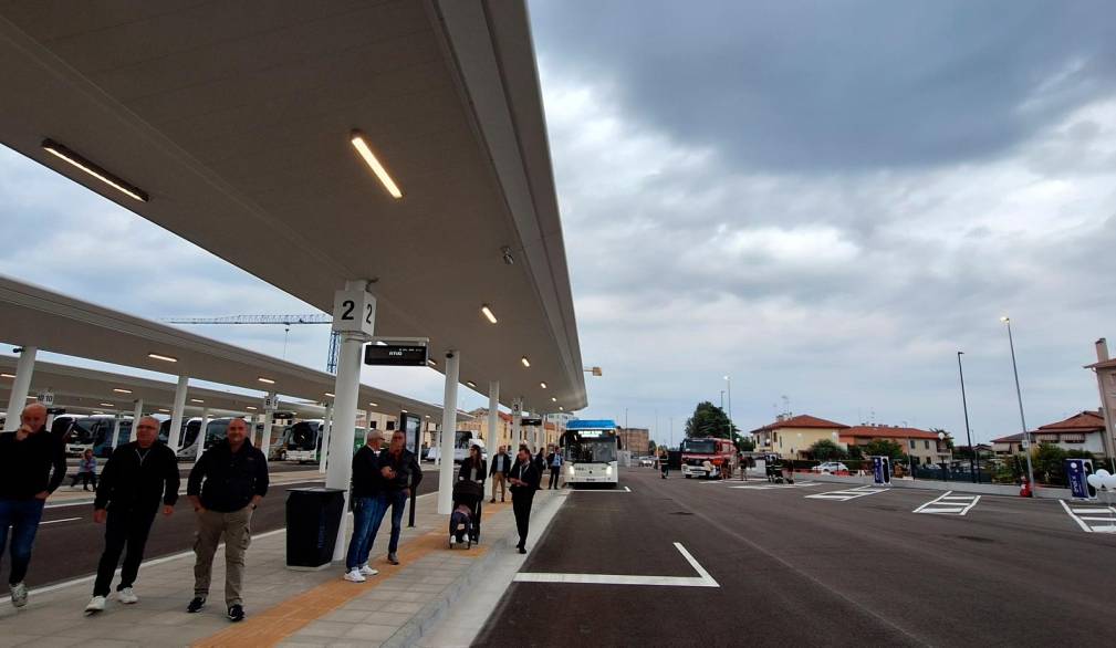 Autostazione d’avanguardia a San Donà per una nuova mobilità