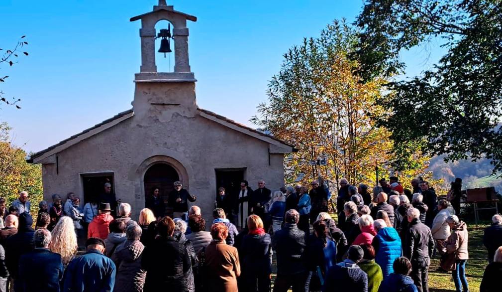 Castelcies: riconsegnato alla comunità l’oratorio di san Martino di Tours