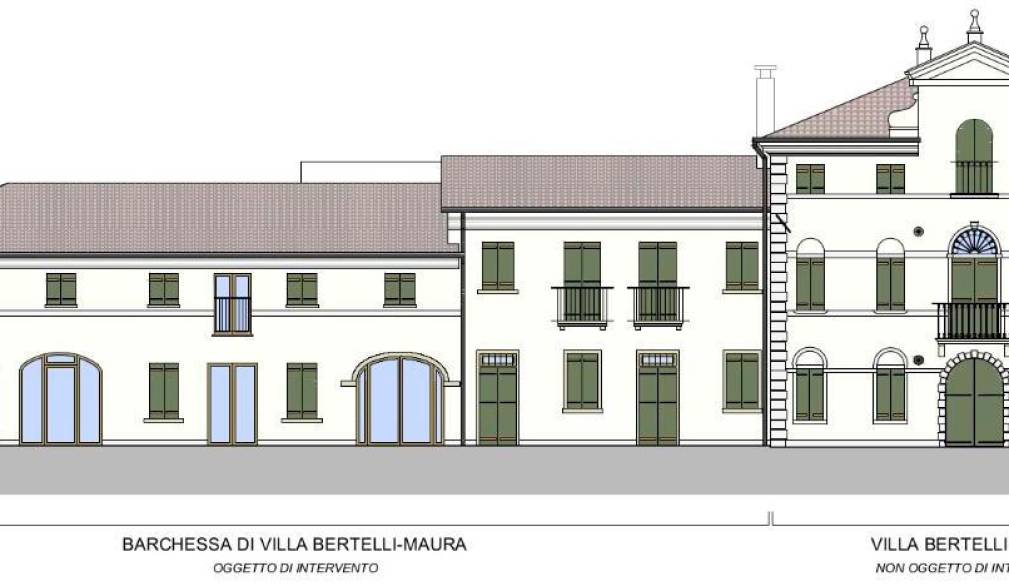 Lovadina, villa Bertelli Maura riprende vita, la parrocchia avvia i lavori nella barchessa