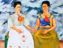 Frida Kahlo, Le due Frida, 1939, Museo d’arte moderna, Città del Messico