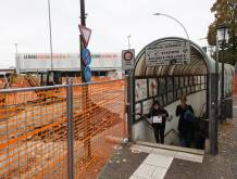 AG.FOTOFILM. TREVISO. CANTIERE STAZIONE DEI TRENI