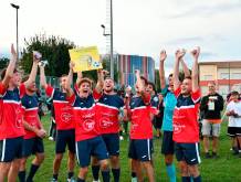 la squadra di San Gaetano festeggia la vittoria