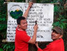 Dalla Colombia, un segno di speranza nonviolento