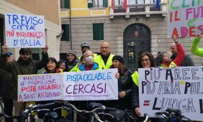 Il Terraglio est si farà, ma ora i cittadini di Sant'Antonino pretendono la pista ciclabile