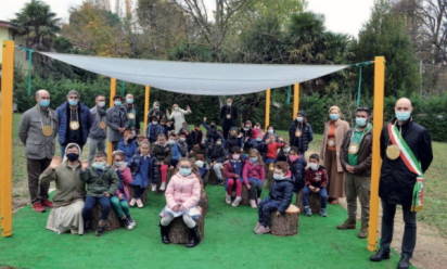 Un'aula verde per la scuola elementare delle Grazie