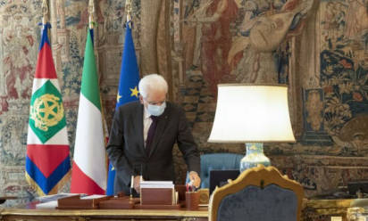 E' crisi di Governo. Ma guardiamo con fiducia a Mattarella