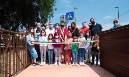 Inaugurata a Sant'Elena di Silea la nuova pista ciclo-pedonale sul Sile