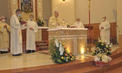 Santa Maria della Vittoria: &quot;Gesù Cristo è la nostra pietra&quot;