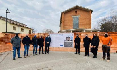 Sacro Cuore di Treviso, iniziati i lavori sul sagrato