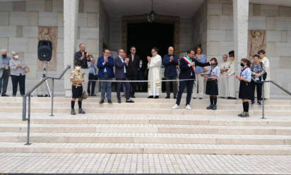 A Treviso inaugurato il nuovo sagrato della chiesa di Sacro Cuore