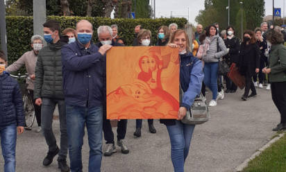 L'icona del matrimonio a Ponte di Piave