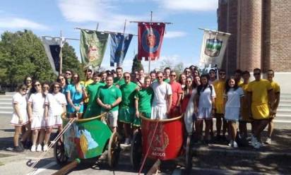 Palio di Asolo: gara di velocità a bordo di biga tra le sei frazioni collinari