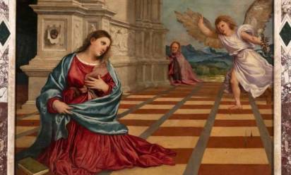 Incontro sul restauro dell'Annunciazione di Tiziano in cattedrale a Treviso