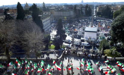 Ottanta pullman dal Veneto per il Salvini day