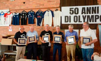 Mezzo secolo con il gruppo Olympo a Santa Cristina