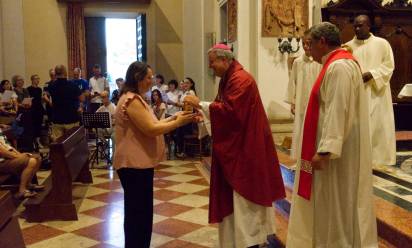 Salzano: festa insieme al Vescovo per il patrono, dato il via alle iniziative per i 600 anni della parrocchia