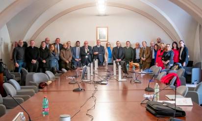 Roma, 15 dicembre 2023: elezioni presidente e consiglio della Fisc, Federazione italiana settimanali cattolici - foto SIR/Marco Calvarese