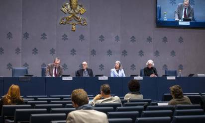 Presentazione del Messaggio di papa Francesco per la Giornata mondiale della pace, in Vaticano