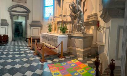 Benvenuti, bimbi e famiglie. Allestito uno spazio speciale al Duomo di Castelfranco