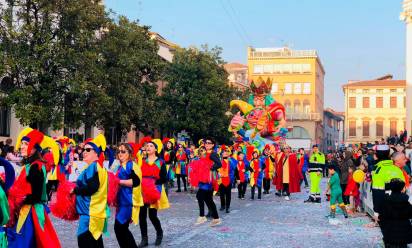 Grande festa a Treviso per il Carnevale