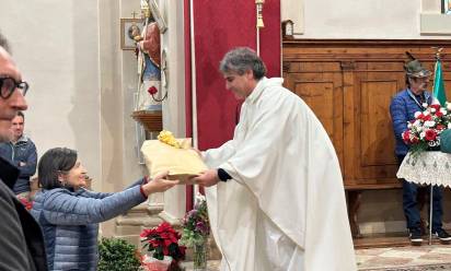 Alcune immagini del saluto di don Marco Cagnin a Castelcucco e Monfumo