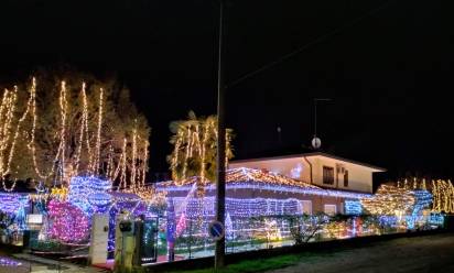 A Cappelletta di Noale le luci di Natale sono di casa