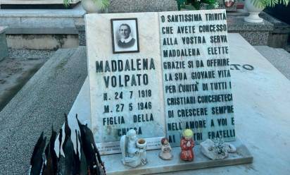 La tomba di Maddalena Volpato