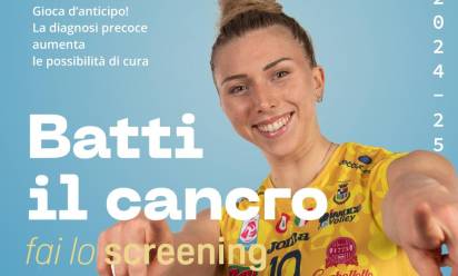 L’Imoco volley a fianco dell’Ulss 2 per promuovere gli screening