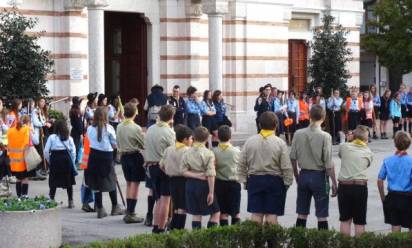 A Paese si ritrova la grande famiglia scout