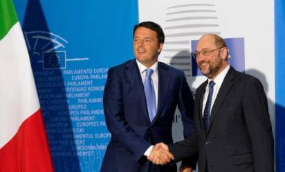Renzi a Strasburgo: L'Europa ritrovi l'anima