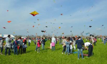 Castelfranco: aquiloni in volo domenica 8 aprile