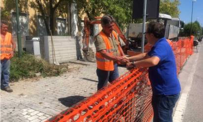 Canizzano, nuovo attraversamento pedonale davanti alla scuola