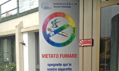 Ulss 10, azienda sanitaria libera del fumo