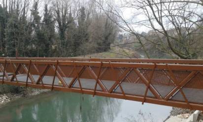 Percorso Natura sul Sile: nuova passerella a Sant'Antonino