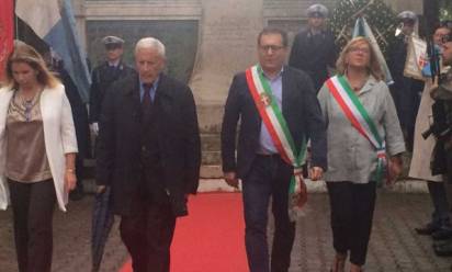 Commemorato l'affondamento del piroscafo Principe Umberto alla presenza del sen. Franco Marini