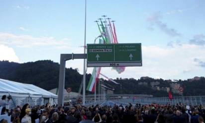 Genova, inaugurato il nuovo ponte. Mons. Tasca: &quot;Sia segno di comunione e fraternità&quot;