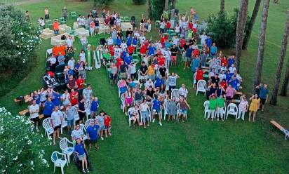 Il vescovo Michele alla Stella Maris di Bibione