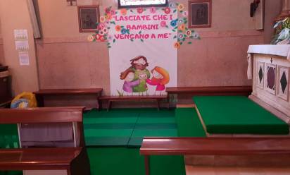 In chiesa a Noale nasce “Il giardino dei bambini”